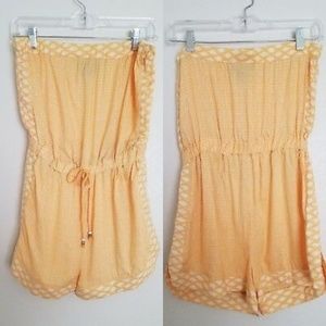 Angie yellow romper